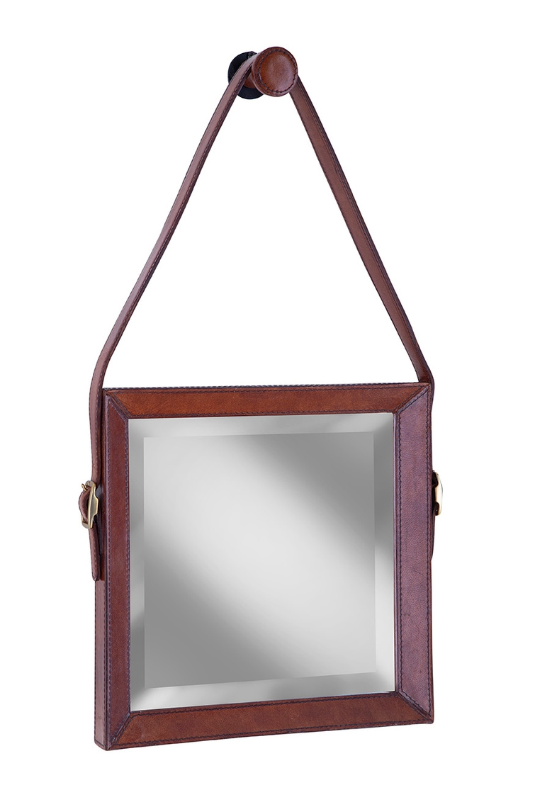 Furniture Classics Furniture Classics Mirror Trio with Leather Frames