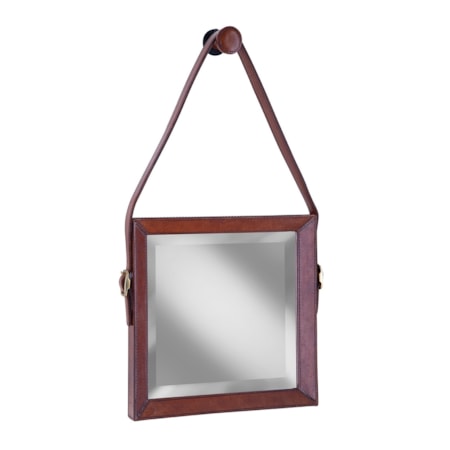 Mirror Trio with Leather Frames