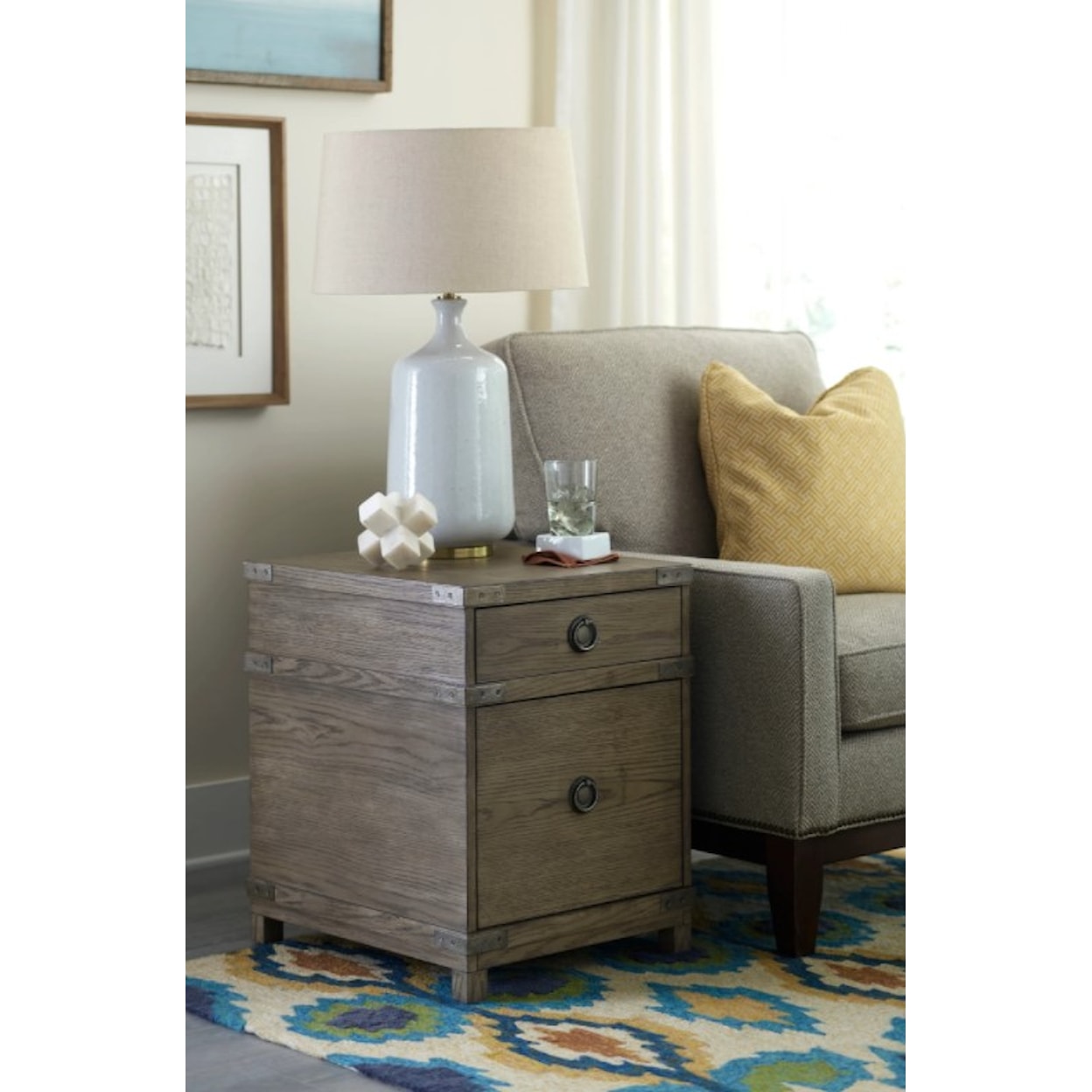 Hammary Crawford End Table
