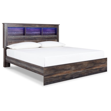 King Bookcase Bed