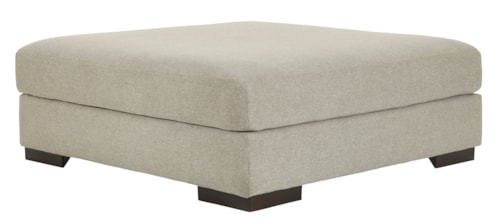 Oversized Accent Ottoman