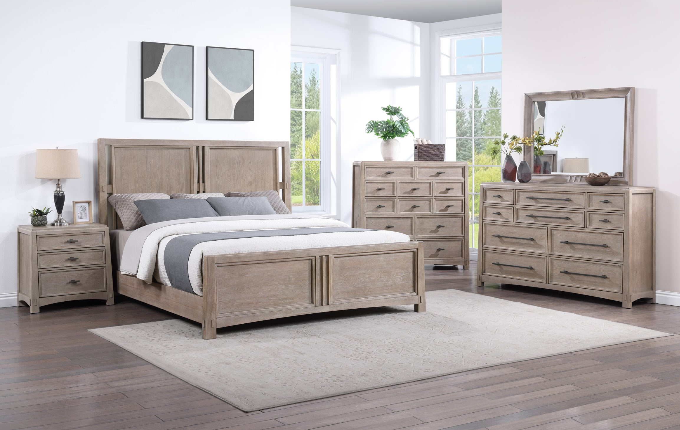 Holland House 2769 Three Drawer Nightstand