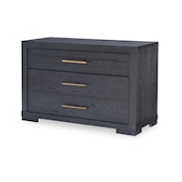 Contemporary Home Office Credenza with File Drawer