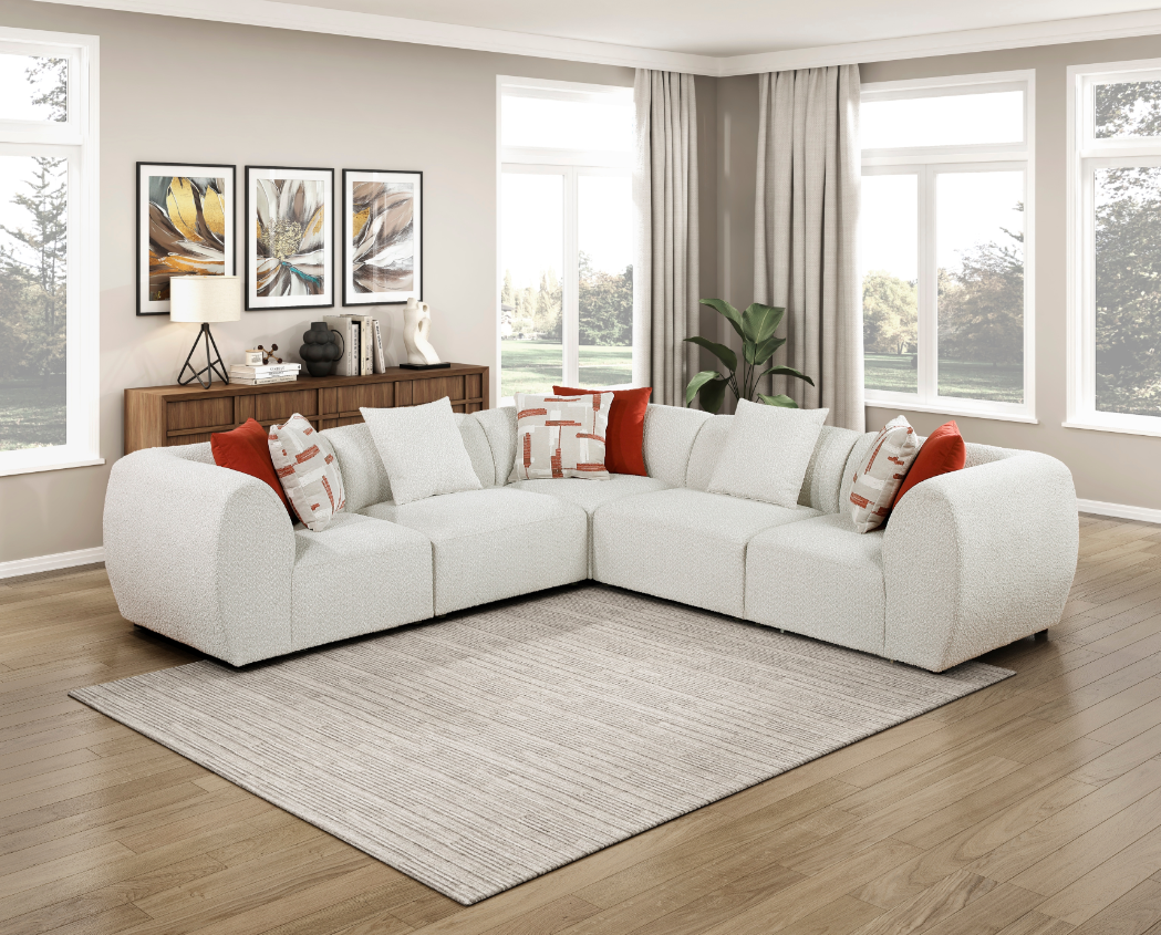 Homelegance Franz 5-Piece Sectional Sofa