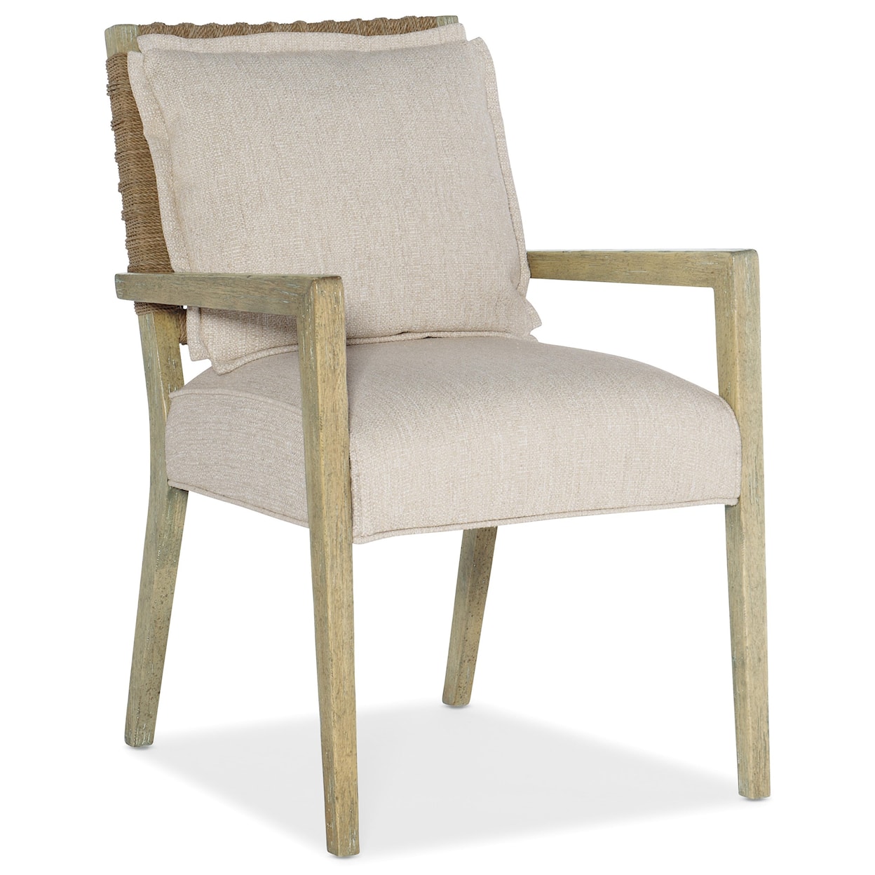 Hooker Furniture Surfrider Woven Back Arm Chair