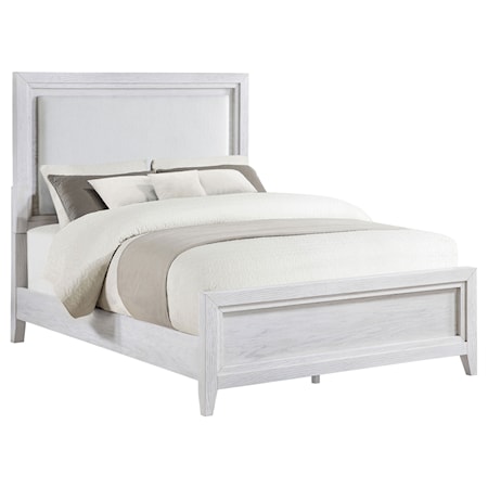 Marielle Cal King LED Panel Bed