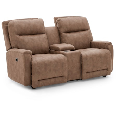 Power Space Saver Console Loveseat
