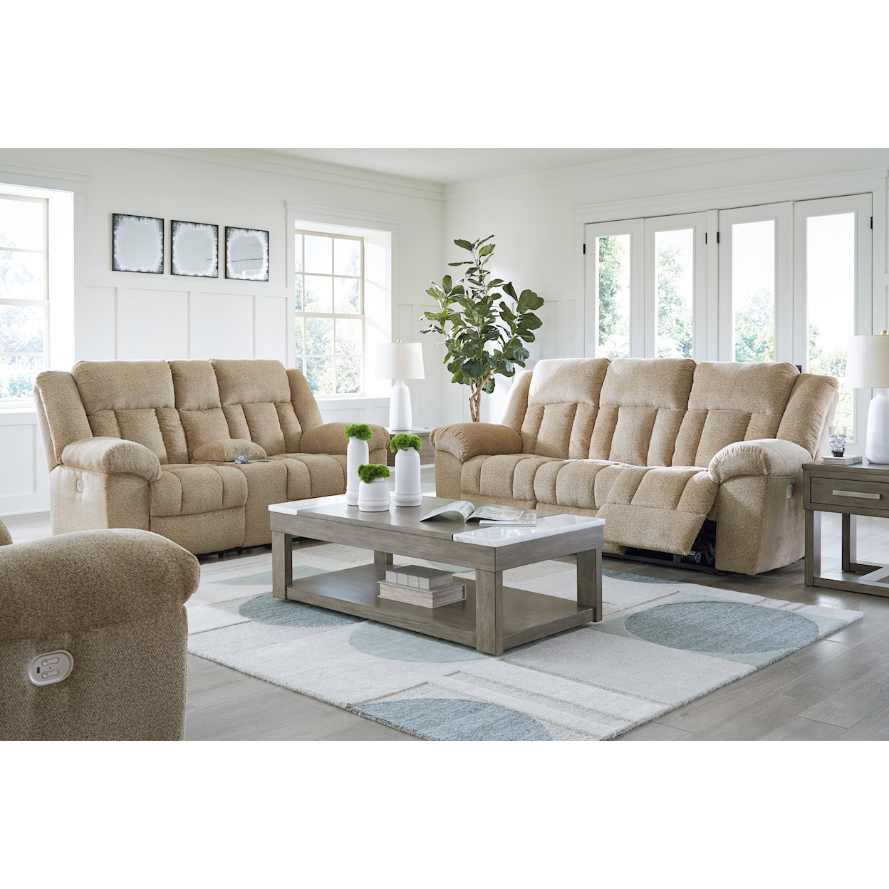 Ashley Signature Design Tip-Off Living Room Set