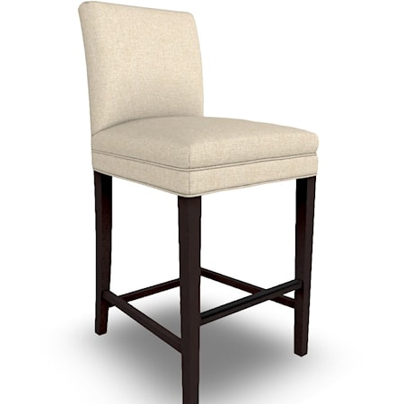 Casual 30" Upholstered Bar Stool