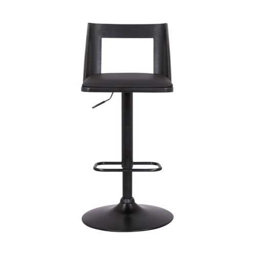 Contemporary Adjustable Swivel Barstool