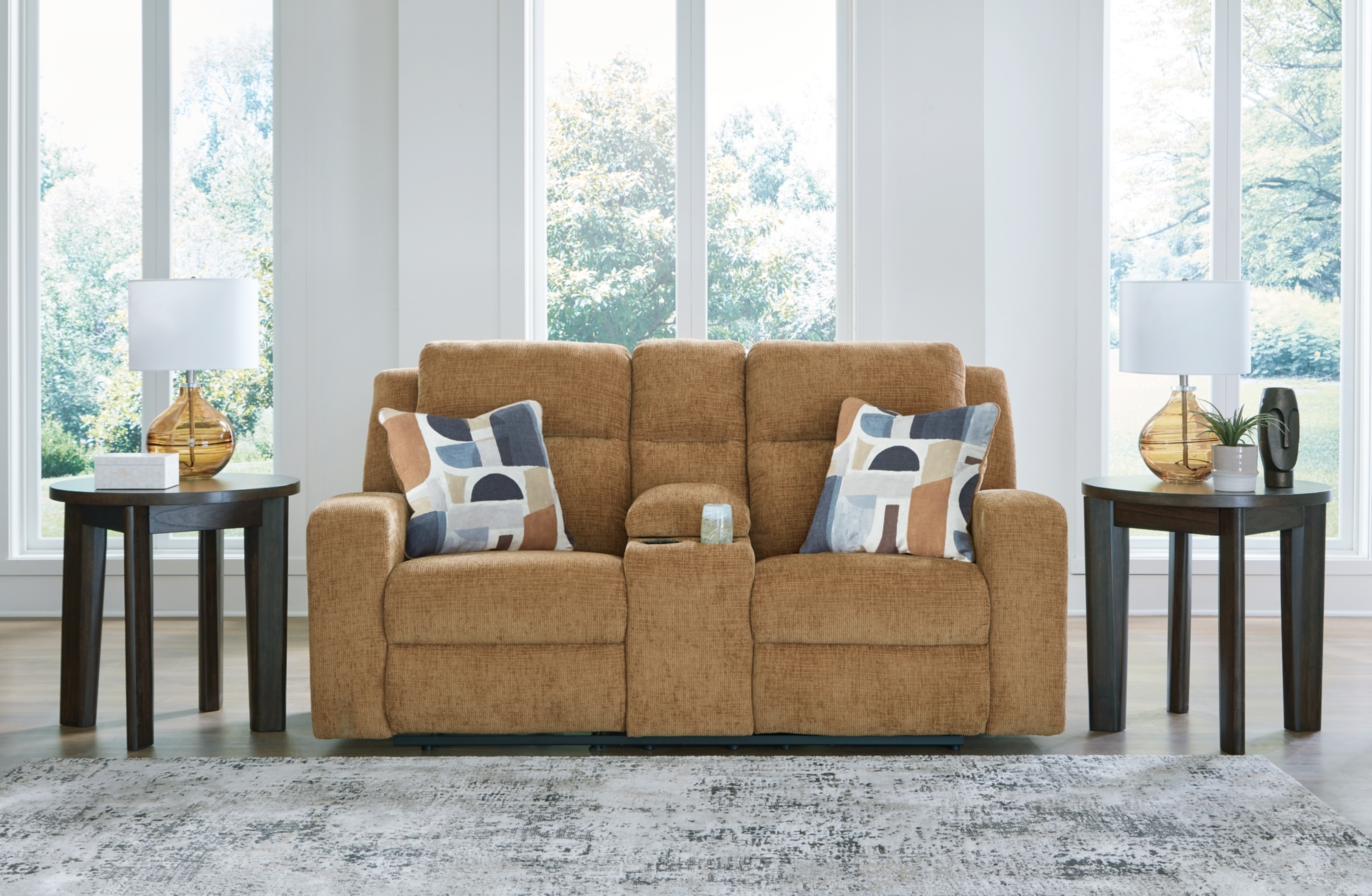 Reclining Loveseat With Console