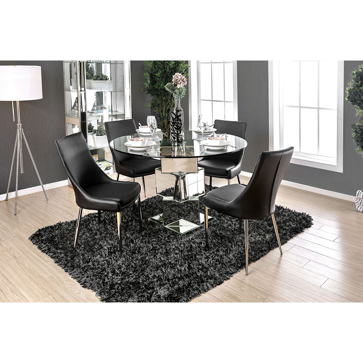 Furniture of America Izzy 5-Piece Dining Set