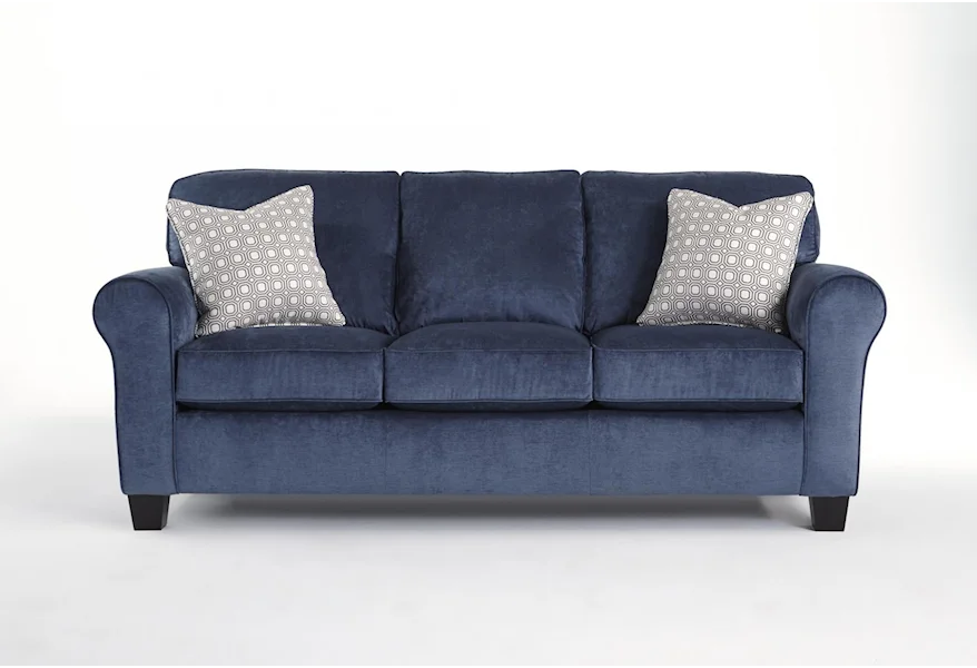 Annabel Sofa with Exposed Wooden Legs by Best Home Furnishings at Simply Home by Lindy's