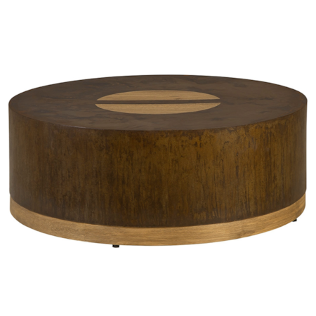 Cylindrical Cocktail Table