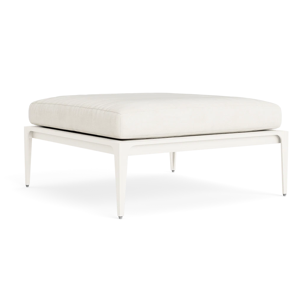 Modern 34" Sq. Accent Ottoman