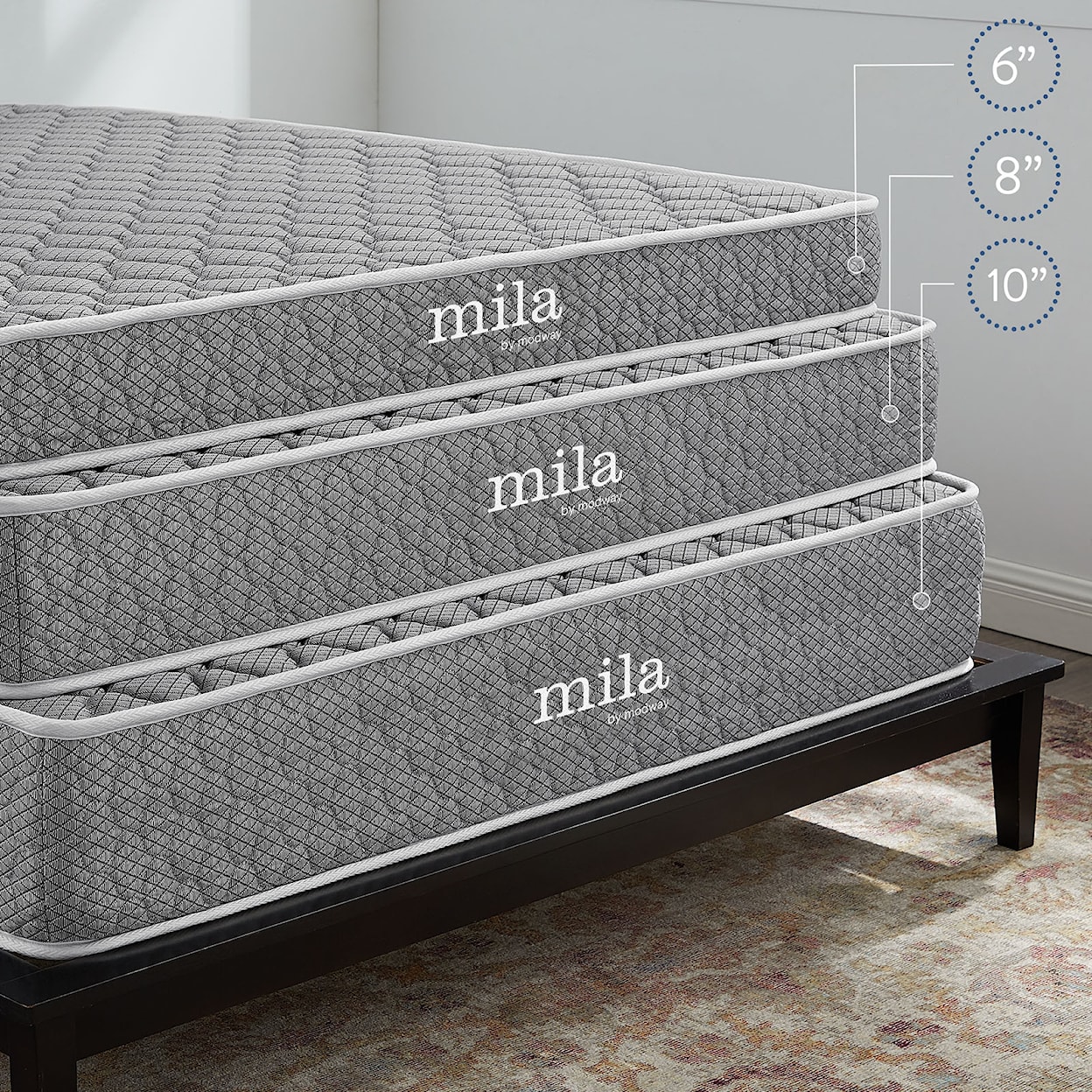 Modway Mila 10" Twin Mattress