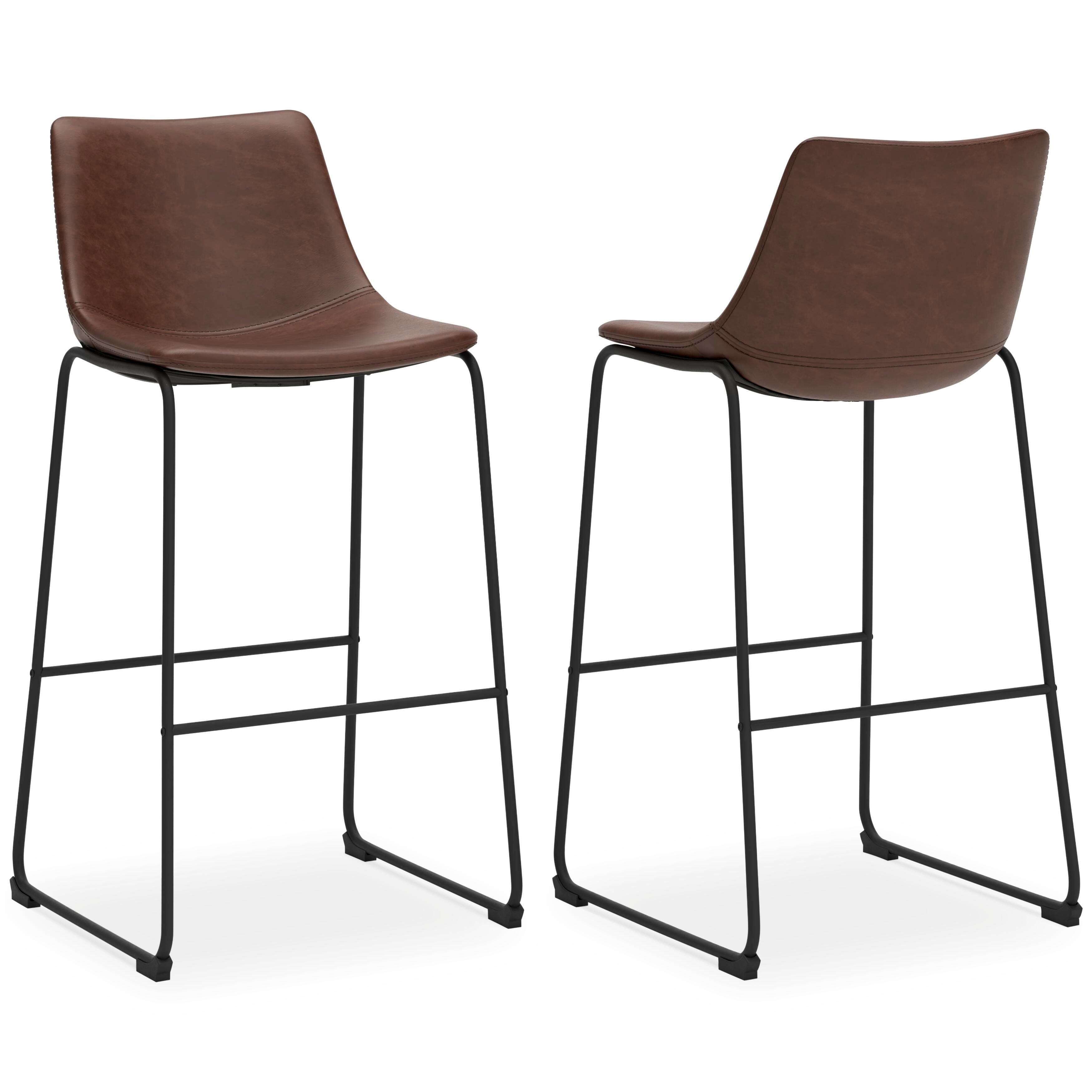 Signature Design by Ashley Centiar Tall Uph Barstool