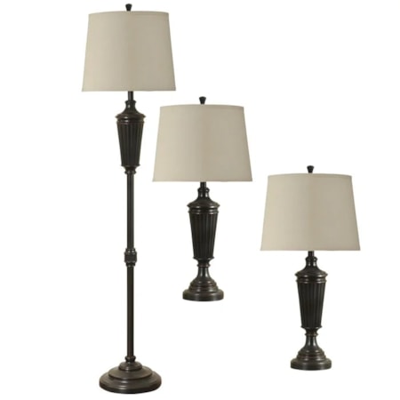 Set of 3 Lamps