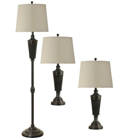 Set of 3 Lamps