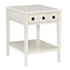 Powell Sadie Side Accent Table Cream