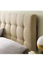Modway Lily Twin Upholstered Fabric Headboard