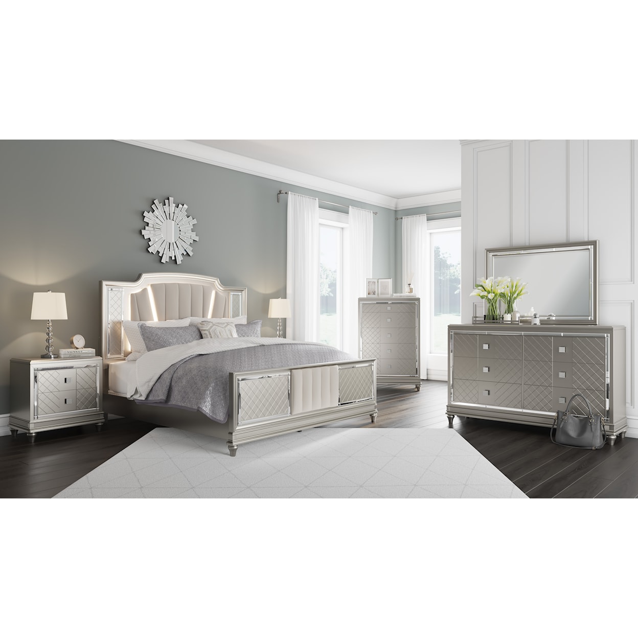 Signature Design by Ashley Chevanna King Bedroom Set