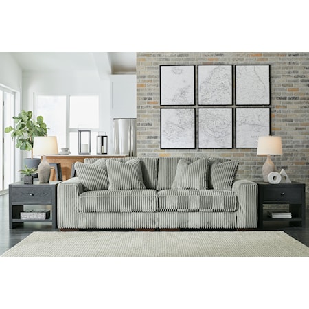 2-Piece Sectional Loveseat