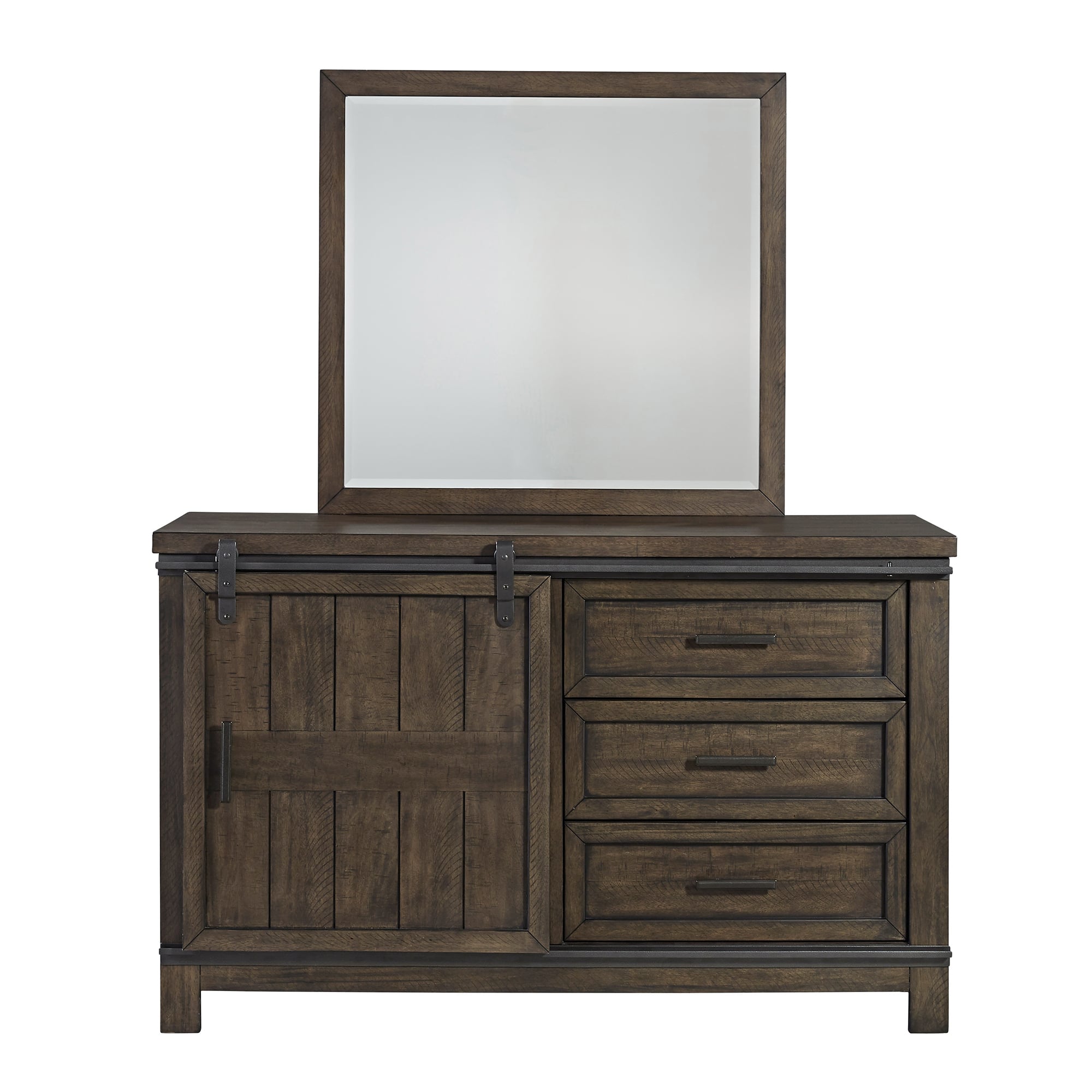 Liberty Furniture Thornwood Hills 759-YBR-FBBDM Transitional 3-Piece ...