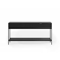 Contemporary 2-Drawer Console Table