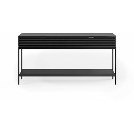 Contemporary 2-Drawer Console Table