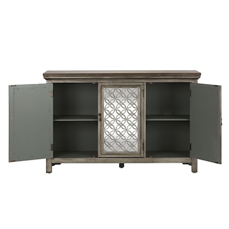 3-Door Accent Cabinet