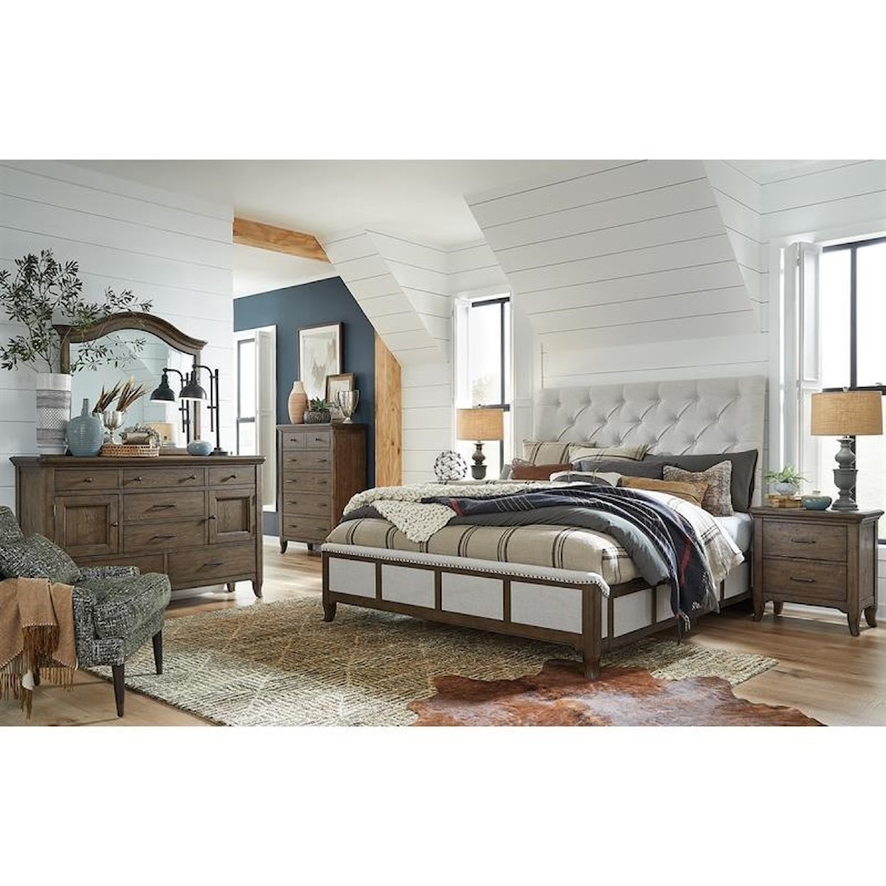 Belfort Select Withers Grove 6-Piece King Bedroom Set