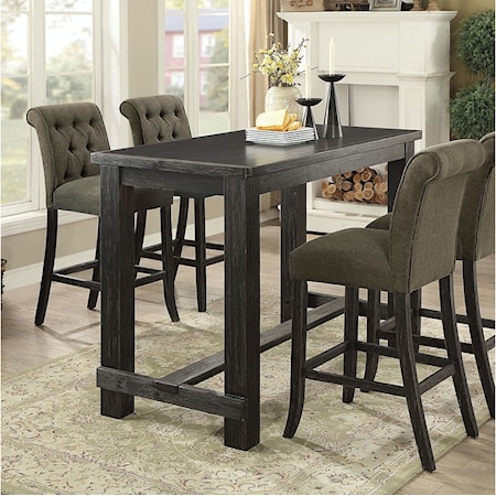 5-Piece Bar Table and Chair Set
