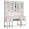 Magnussen Home Bronwyn Home Office Desk and Hutch