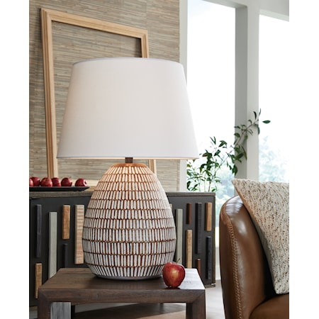 Metal Table Lamp