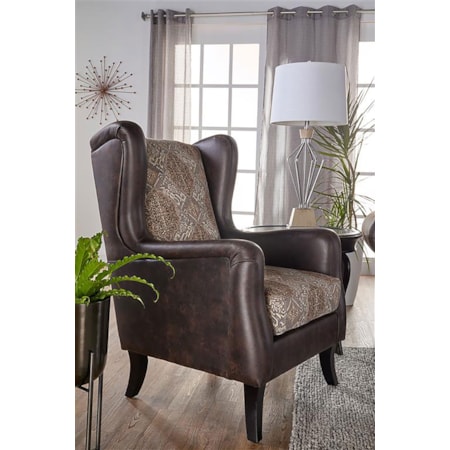 Elmbrook Wingback Accent Club Chair