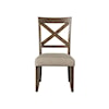 Elements International Franklin Upholstered Dining Side Chair