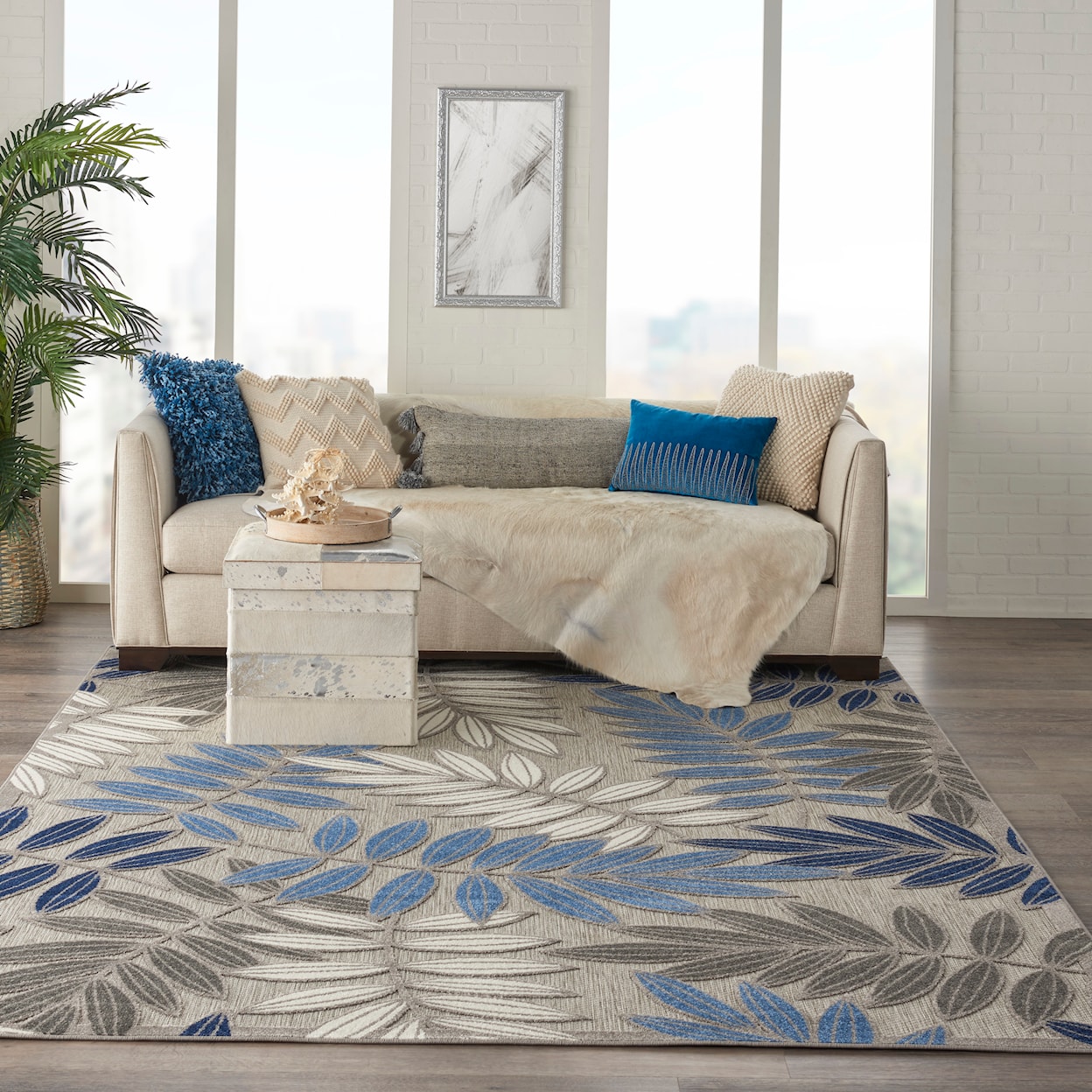 Nourison Aloha 9'6" x 13'  Rug