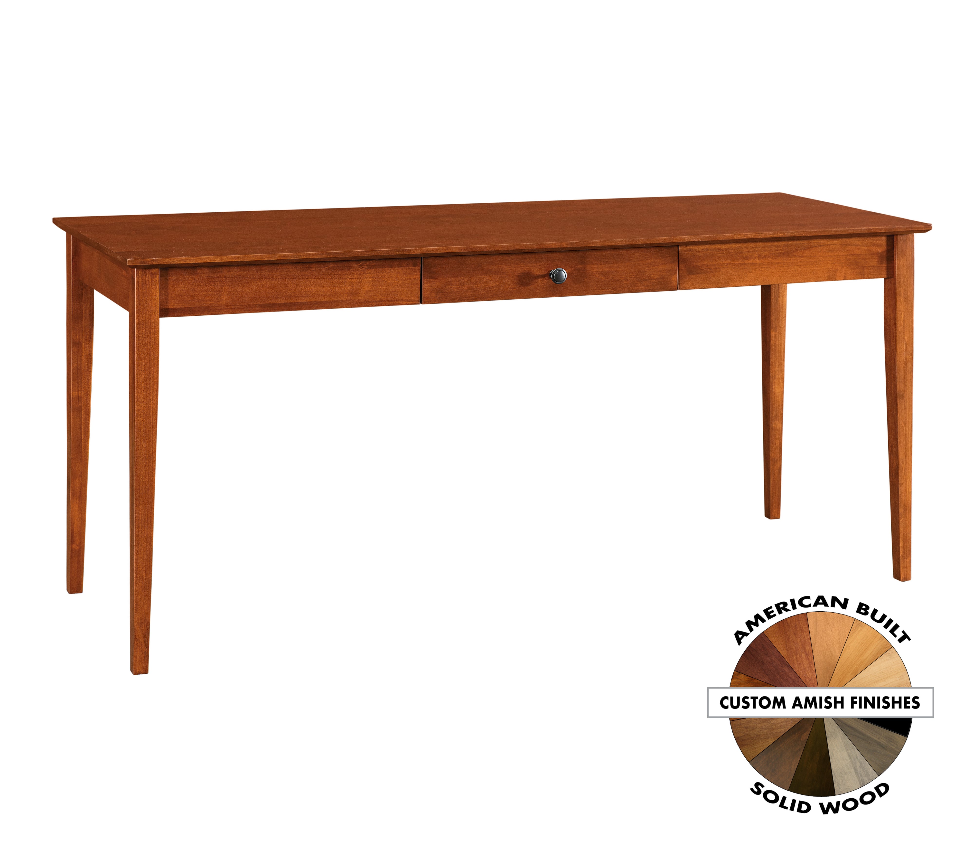 yarger solid wood writing desk