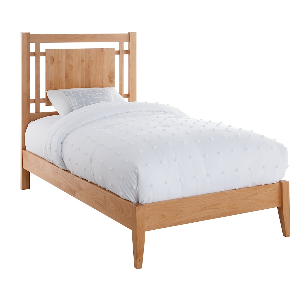 Archbold Furniture 2 West Generations Twin Open Panel Platform Bed