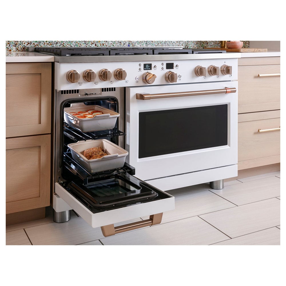 Café Gas Ranges Dual-Fuel Commercial-Style Range