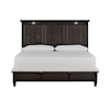 Magnussen Home Sierra Bedroom King Lighted Panel Bed with Bench