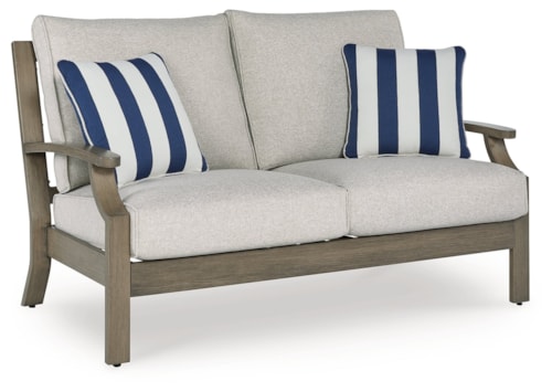 Outdoor Loveseat With Cushion