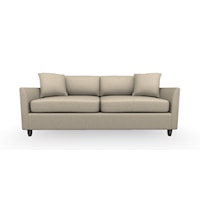 Contemporary Sofa with Queen Memory Foam Sleeper