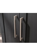 Sauder HomePlus Contemporary Two-Door Wardrobe Cabinet with Lower Storage Drawer