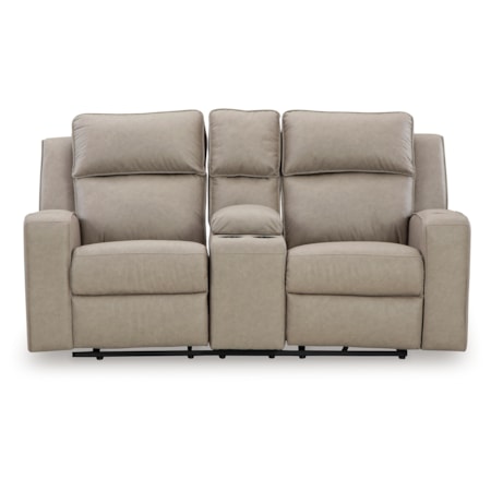 Reclining Loveseat With Console