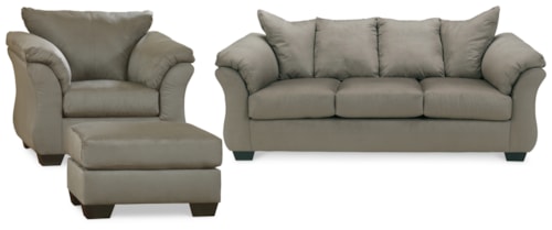 Sofa, Chair And Ottoman