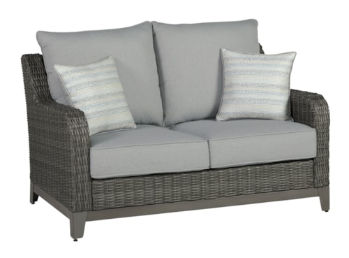 Outdoor Loveseat With Cushion