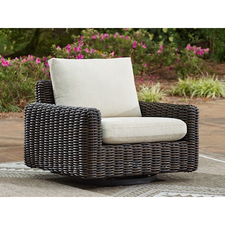 Swivel Glider Lounge W/Cushion