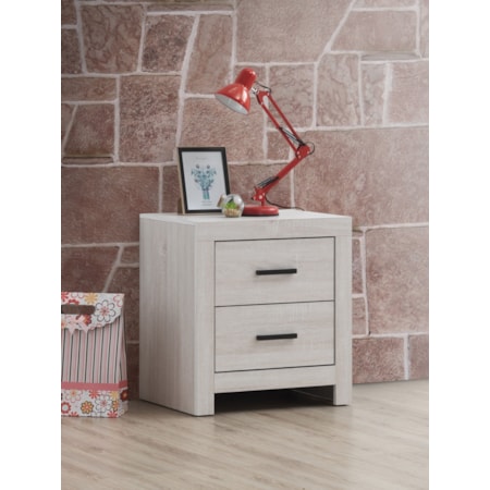 2-drawer Nightstand